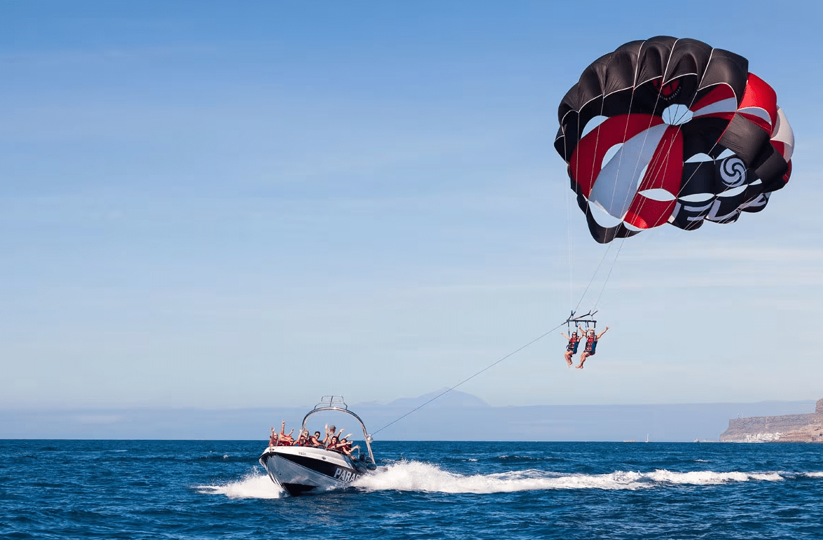 Parasailing en Puerto de Mogán — foto 2