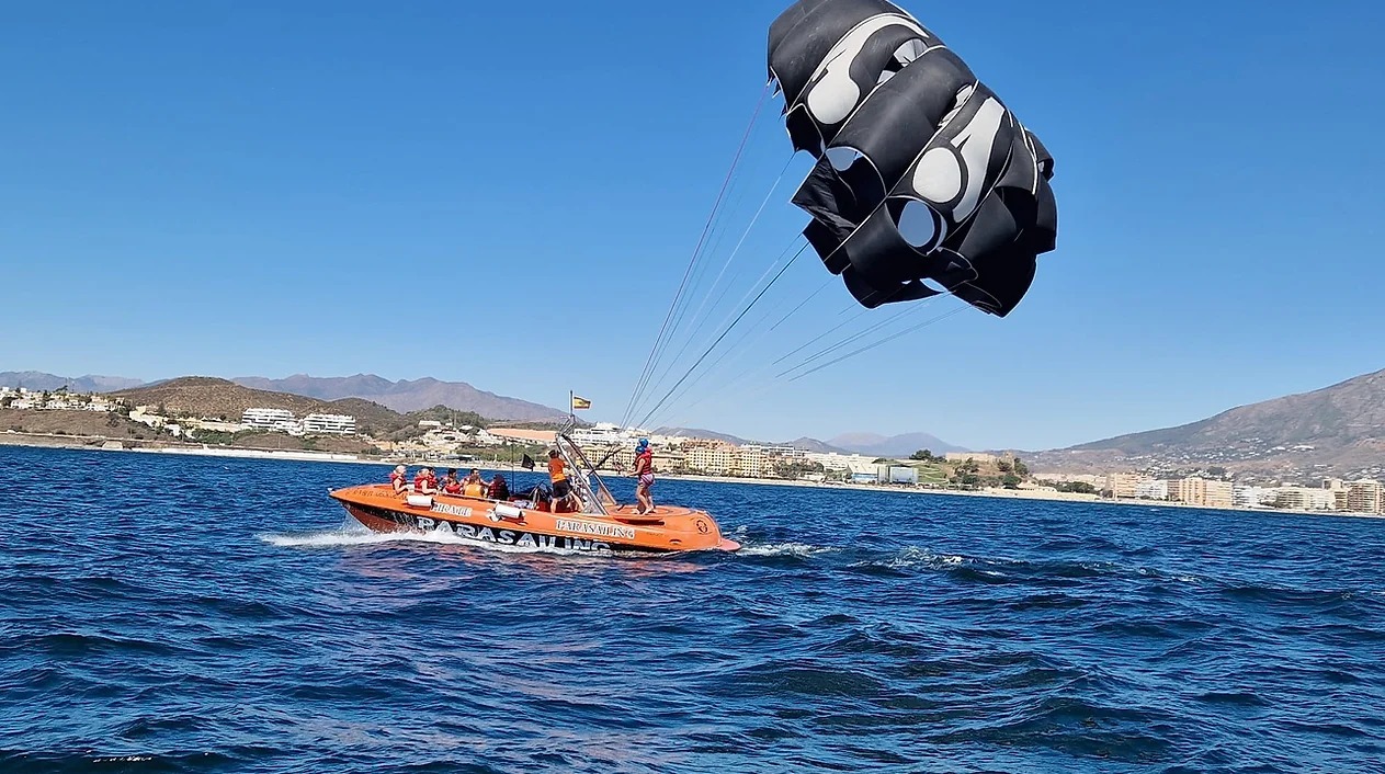 Parasailing en Puerto de Mogán — foto 3