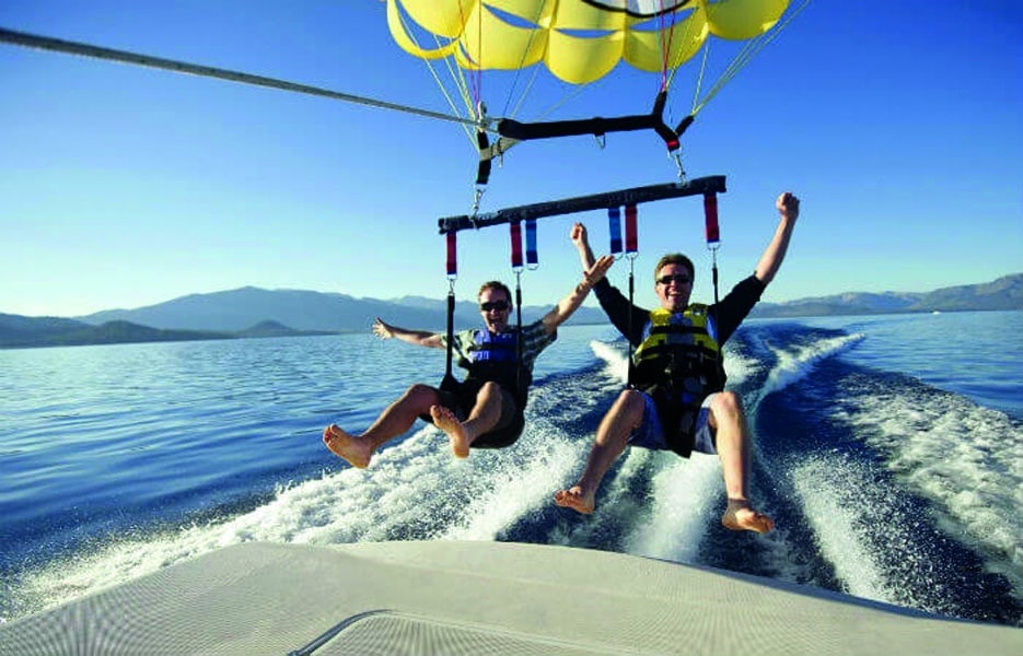 Parasailing en Puerto de Mogán — foto 4